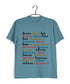 7 A-Z OF TV Series Casual Graphic Printed T-Shirt for Men